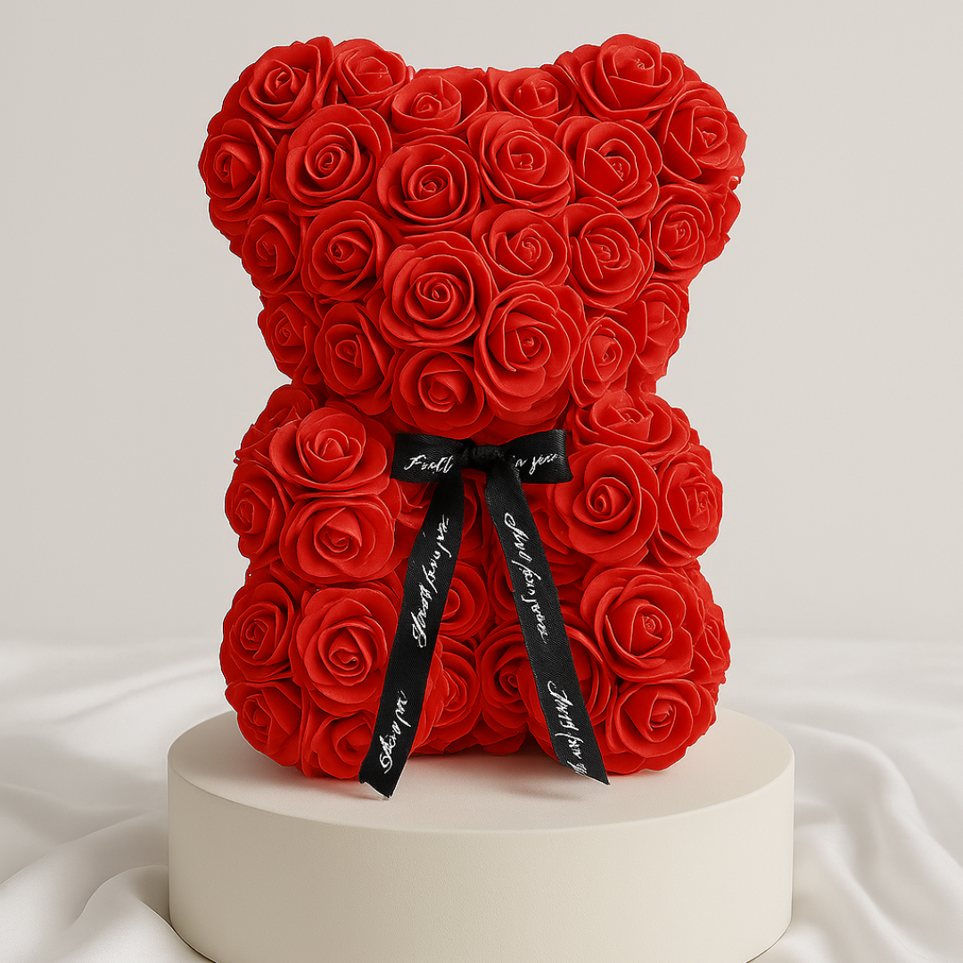 Eternal Rose Teddy Bear