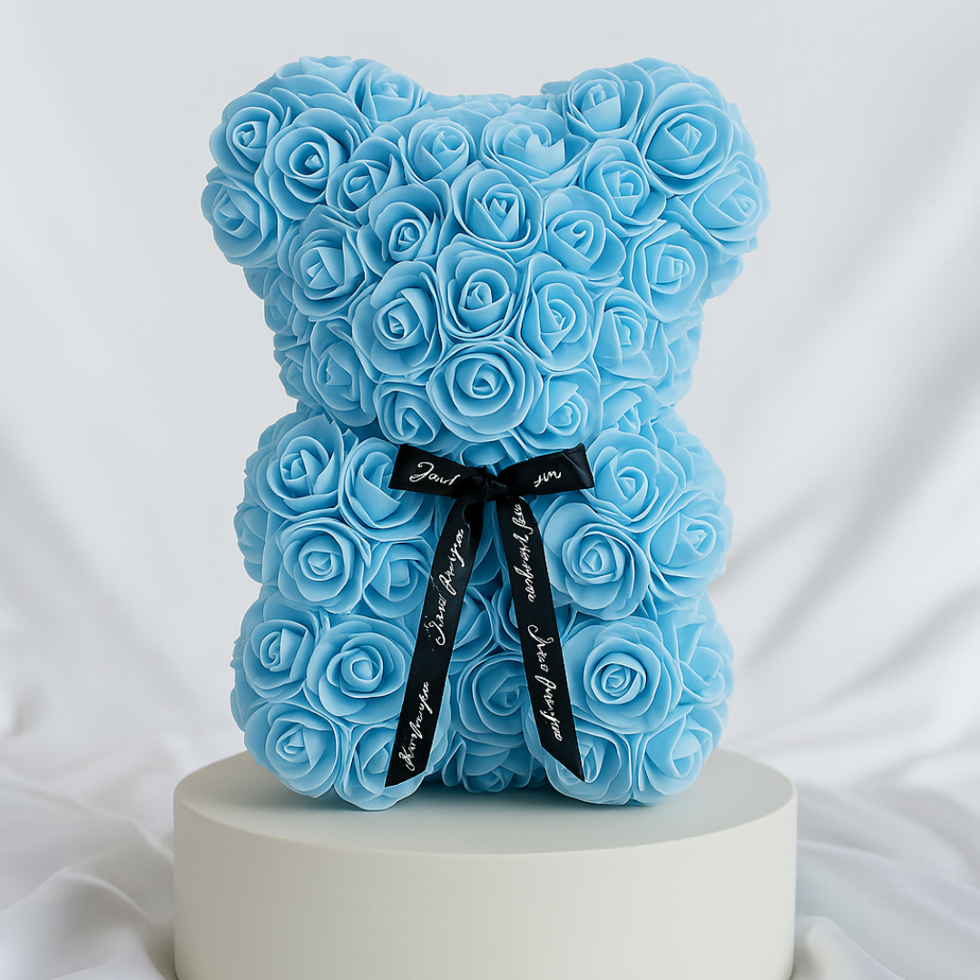 Eternal Rose Teddy Bear