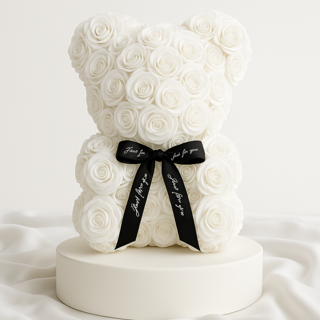 Eternal Rose Teddy Bear