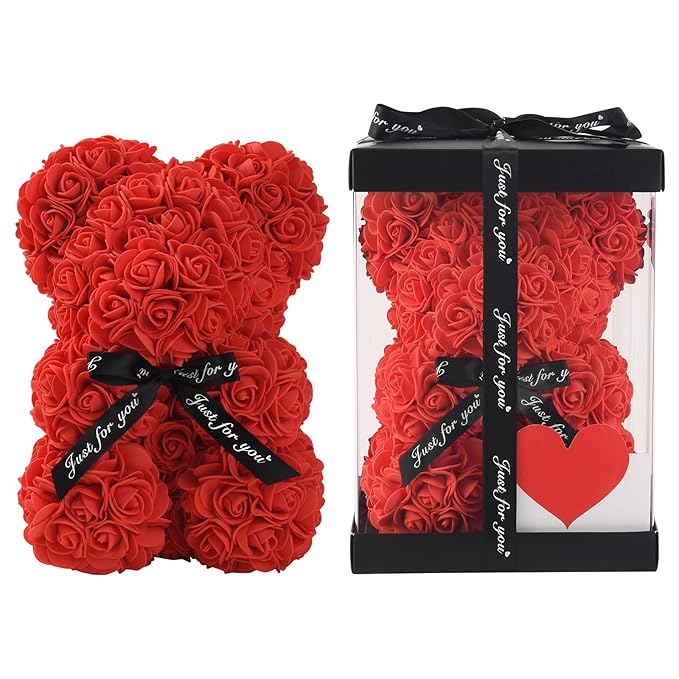 Eternal Rose Teddy Bear