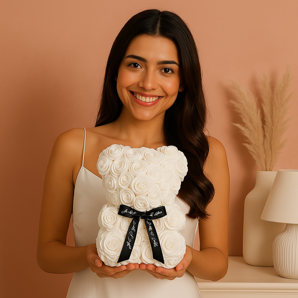 Eternal Rose Teddy Bear