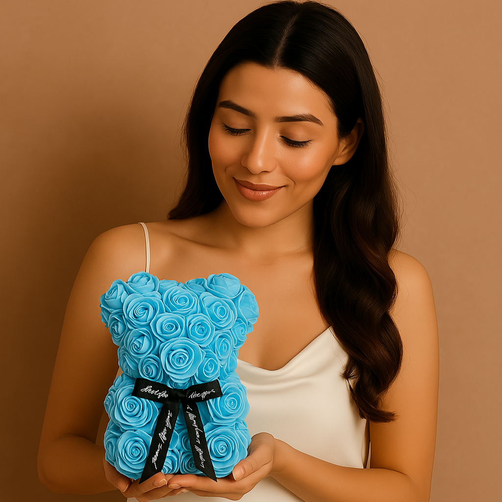 Eternal Rose Teddy Bear